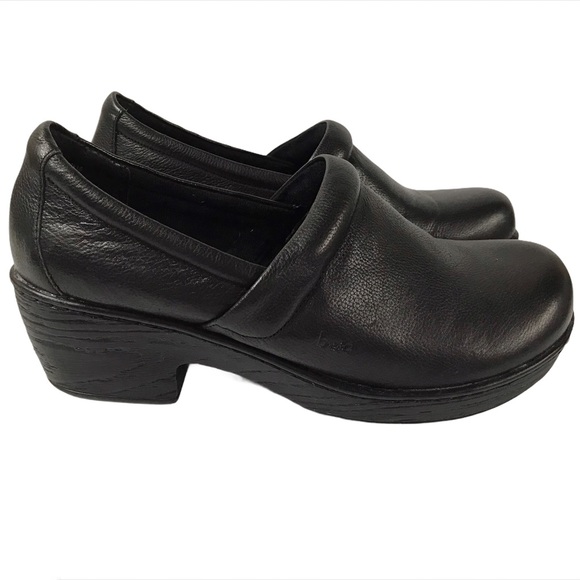 boc Shoes Boc Women Peggy Black Leather Clogs Sz Poshmark